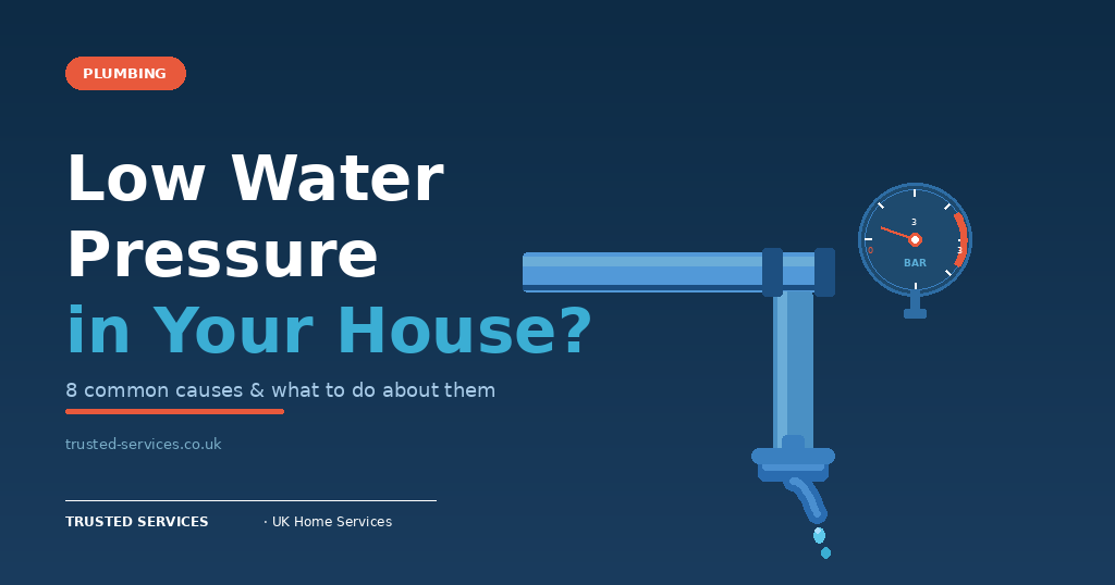 low water pressure uk
